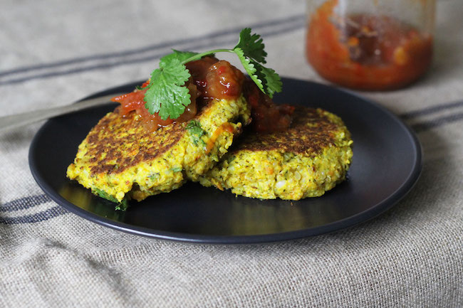 vegetable quinoa fritters